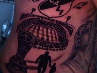 Tattoo - Tatuaje - tatuagem - Tatuaje de la Barra: Frente Radical Verdiblanco &bull; Club: Deportivo Cali &bull; País: Colombia