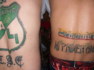 Tattoo - Tatuaje - tatuagem - Tatuaje de la Barra: Frente Radical Verdiblanco &bull; Club: Deportivo Cali &bull; País: Colombia