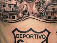 Tattoo - Tatuaje - tatuagem - Tatuaje de la Barra: Frente Radical Verdiblanco &bull; Club: Deportivo Cali &bull; País: Colombia