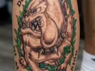 Tattoo - Tatuaje - tatuagem - Tatuaje de la Barra: Frente Radical Verdiblanco &bull; Club: Deportivo Cali &bull; País: Colombia