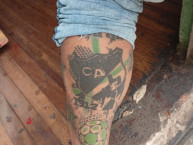 Tattoo - Tatuaje - tatuagem - Tatuaje de la Barra: Frente Radical Verdiblanco &bull; Club: Deportivo Cali &bull; País: Colombia