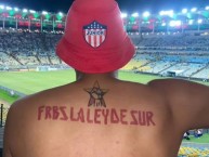 Tattoo - Tatuaje - tatuagem - Tatuaje de la Barra: Frente Rojiblanco Sur • Club: Junior de Barranquilla • País: Colombia