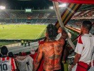 Tattoo - Tatuaje - tatuagem - "Bloke central" Tatuaje de la Barra: Frente Rojiblanco Sur &bull; Club: Junior de Barranquilla &bull; País: Colombia