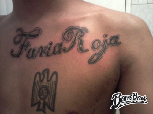 Tattoos - Tatuajes - Fúria Roja - Unión Española