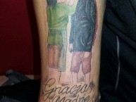 Tattoo - Tatuaje - tatuagem - "Gracias madre por entender mi locura" Tatuaje de la Barra: Garra Blanca • Club: Colo-Colo • País: Chile