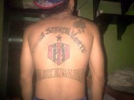 Tattoo - Tatuaje - tatuagem - Tatuaje de la Barra: Garra Samaria Norte • Club: Unión Magdalena