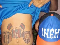 Tattoo - Tatuaje - tatuagem - Tatuaje de la Barra: Garra Samaria Norte • Club: Unión Magdalena • País: Colombia