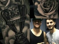 Tattoo - Tatuaje - tatuagem - "Jugador Ramiro" Tatuaje de la Barra: Geral do Grêmio • Club: Grêmio • País: Brasil