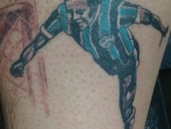 Tattoo - Tatuaje - tatuagem - "André Catimba" Tatuaje de la Barra: Geral do Grêmio • Club: Grêmio • País: Brasil
