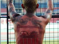 Tattoo - Tatuaje - tatuagem - "Escudo Carabobo fc autor Giancarlo, Granadictos24" Tatuaje de la Barra: Granadictos • Club: Carabobo