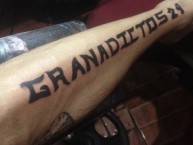 Tattoo - Tatuaje - tatuagem - "Tatuaje de frontal de Granadictos24" Tatuaje de la Barra: Granadictos • Club: Carabobo