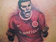 Tattoo - Tatuaje - tatuagem - "D'ALESSANDRO" Tatuaje de la Barra: Guarda Popular • Club: Internacional • País: Brasil