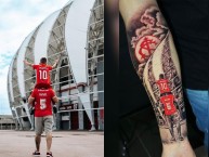 Tattoo - Tatuaje - tatuagem - Tatuaje de la Barra: Guarda Popular &bull; Club: Internacional &bull; País: Brasil