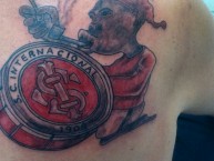 Tattoo - Tatuaje - tatuagem - "Saci" Tatuaje de la Barra: Guarda Popular • Club: Internacional • País: Brasil