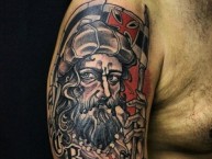 Tattoo - Tatuaje - tatuagem - Tatuaje de la Barra: Guerreiros do Almirante • Club: Vasco da Gama • País: Brasil