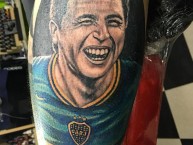 Tattoo - Tatuaje - tatuagem - "Riquelme" Tatuaje de la Barra: La 12 • Club: Boca Juniors