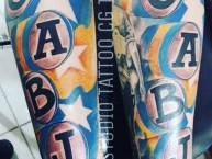 Tattoo - Tatuaje - tatuagem - "Bombos CABJ" Tatuaje de la Barra: La 12 • Club: Boca Juniors