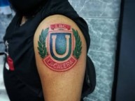 Tattoo - Tatuaje - tatuagem - Tatuaje de la Barra: La Banda Cementera • Club: Unión La Calera • País: Chile
