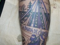Tattoo - Tatuaje - tatuagem - "La banda de campana ðŸ’œ" Tatuaje de la Barra: La Banda de Campana • Club: Villa Dálmine