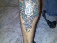Tattoo - Tatuaje - tatuagem - Tatuaje de la Barra: La Banda de Fierro 22 • Club: Gimnasia y Esgrima