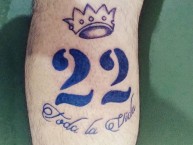 Tattoo - Tatuaje - tatuagem - Tatuaje de la Barra: La Banda de Fierro 22 • Club: Gimnasia y Esgrima • País: Argentina