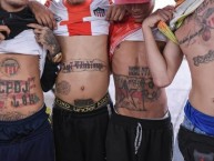 Tattoo - Tatuaje - tatuagem - Tatuaje de la Barra: La Banda de Los Kuervos • Club: Junior de Barranquilla • País: Colombia