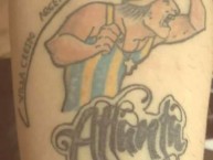 Tattoo - Tatuaje - tatuagem - Tatuaje de la Barra: La Banda de Villa Crespo • Club: Atlanta • País: Argentina