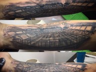 Tattoo - Tatuaje - tatuagem - "Estadio Gran Parque Central" Tatuaje de la Barra: La Banda del Parque • Club: Nacional