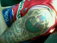 Tattoo - Tatuaje - tatuagem - Tatuaje de la Barra: La Banda del Rojo • Club: Municipal • País: Guatemala