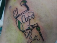 Tattoo - Tatuaje - tatuagem - Tatuaje de la Barra: La Banda del Sur • Club: Banfield • País: Argentina