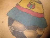 Tattoo - Tatuaje - tatuagem - Tatuaje de la Barra: La Banda Tricolor • Club: Deportivo Pasto • País: Colombia