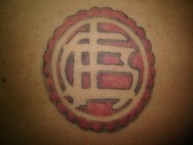 Tattoo - Tatuaje - tatuagem - Tatuaje de la Barra: La Barra 14 • Club: Lanús • País: Argentina