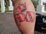 Tattoo - Tatuaje - tatuagem - Tatuaje de la Barra: La Barra de la Bomba &bull; Club: Unión de Santa Fe &bull; País: Argentina