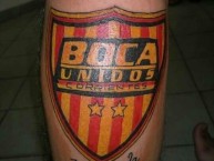 Tattoo - Tatuaje - tatuagem - Tatuaje de la Barra: La Barra de la Ribera • Club: Boca Unidos