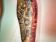 Tattoo - Tatuaje - tatuagem - Tatuaje de la Barra: La Barra de los Trapos &bull; Club: Atlético de Rafaela &bull; País: Argentina