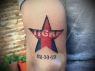 Tattoo - Tatuaje - tatuagem - "TIGRETaTTo" Tatuaje de la Barra: La Barra Del Matador • Club: Tigre • País: Argentina