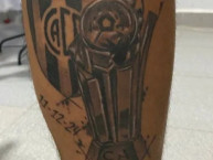 Tattoo - Tatuaje - tatuagem - Tatuaje de la Barra: La Barra del Oeste &bull; Club: Central Córdoba &bull; País: Argentina