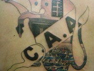 Tattoo - Tatuaje - tatuagem - Tatuaje de la Barra: La Brava • Club: Alvarado • País: Argentina