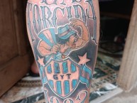 Tattoo - Tatuaje - tatuagem - "LA TORCIDA" Tatuaje de la Barra: La Dale Albo &bull; Club: Gimnasia y Tiro &bull; País: Argentina