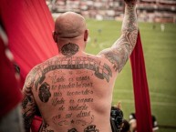 Tattoo - Tatuaje - tatuagem - "Nadie es capaz, no pueden borrar mis recuerdos, nadie es capaz de matarte en mi alma" Tatuaje de la Barra: La Famosa Banda de San Martin &bull; Club: Chacarita Juniors &bull; País: Argentina