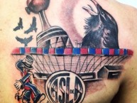 Tattoo - Tatuaje - tatuagem - Tatuaje de la Barra: La Gloriosa Butteler • Club: San Lorenzo • País: Argentina