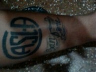 Tattoo - Tatuaje - tatuagem - Tatuaje de la Barra: La Gloriosa Butteler • Club: San Lorenzo