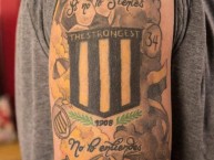 Tattoo - Tatuaje - tatuagem - Tatuaje de la Barra: La Gloriosa Ultra Sur 34 • Club: The Strongest • País: Bolívia