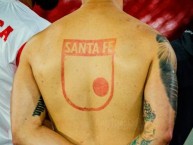 Tattoo - Tatuaje - tatuagem - Tatuaje de la Barra: La Guardia Albi Roja Sur &bull; Club: Independiente Santa Fe &bull; País: Colombia