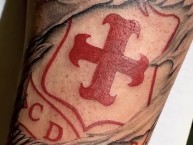 Tattoo - Tatuaje - tatuagem - Tatuaje de la Barra: La Guardia Albi Roja Sur &bull; Club: Independiente Santa Fe &bull; País: Colombia