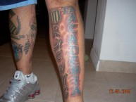 Tattoo - Tatuaje - tatuagem - Tatuaje de la Barra: La Guardia Imperial • Club: Racing Club