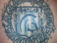 Tattoo - Tatuaje - tatuagem - Tatuaje de la Barra: La Guardia Imperial • Club: Racing Club • País: Argentina
