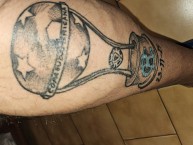 Tattoo - Tatuaje - tatuagem - "Copa sudamericana" Tatuaje de la Barra: La Guardia Imperial &bull; Club: Racing Club &bull; País: Argentina