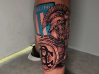 Tattoo - Tatuaje - tatuagem - Tatuaje de la Barra: La Guardia Imperial &bull; Club: Racing Club &bull; País: Argentina