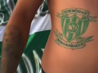 Tattoo - Tatuaje - tatuagem - Tatuaje de la Barra: La Guardia Puyutana &bull; Club: Sportivo Desamparados &bull; País: Argentina